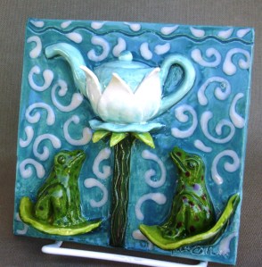 Frog Tea Tile 