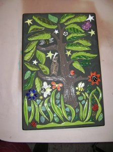 Debbie's Mosaic Tree of life.  Wonderful!