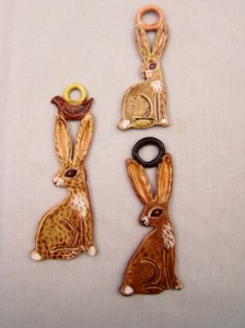 Jack Rabbit Ornaments