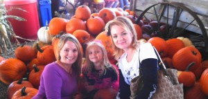 My Daughter, Shauna, grand daughter, Lola and I.