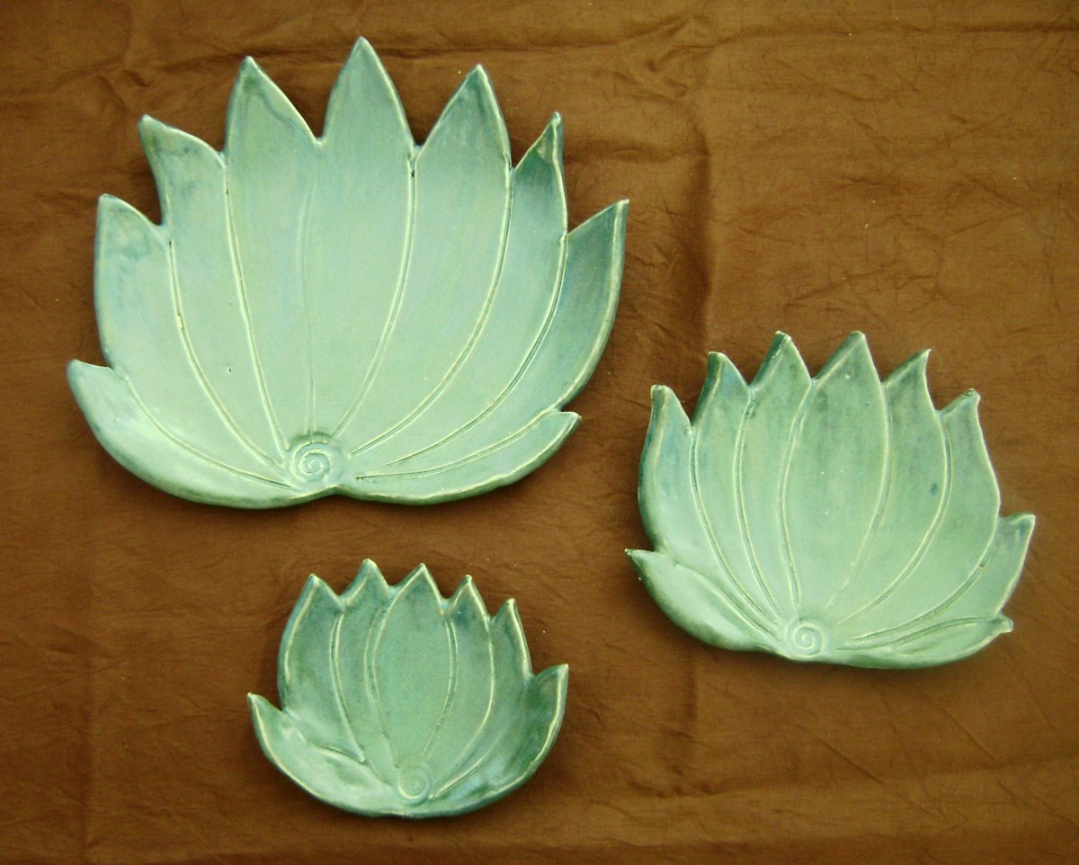 New Botanical Pottery, Agave Cactus