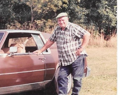 Dad and car (2)